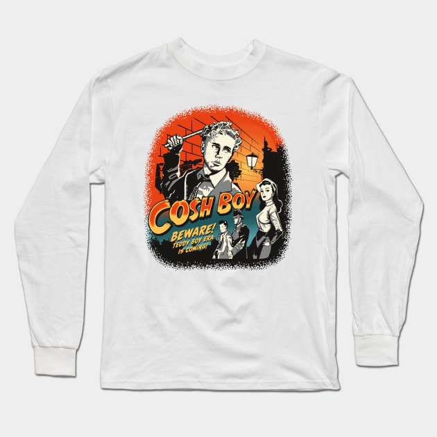 Cosh Boy Long Sleeve T-Shirt by Electric_Franky